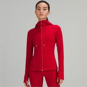 Lululemon Athletica Lunar New Year Red Define Jacket with Hood